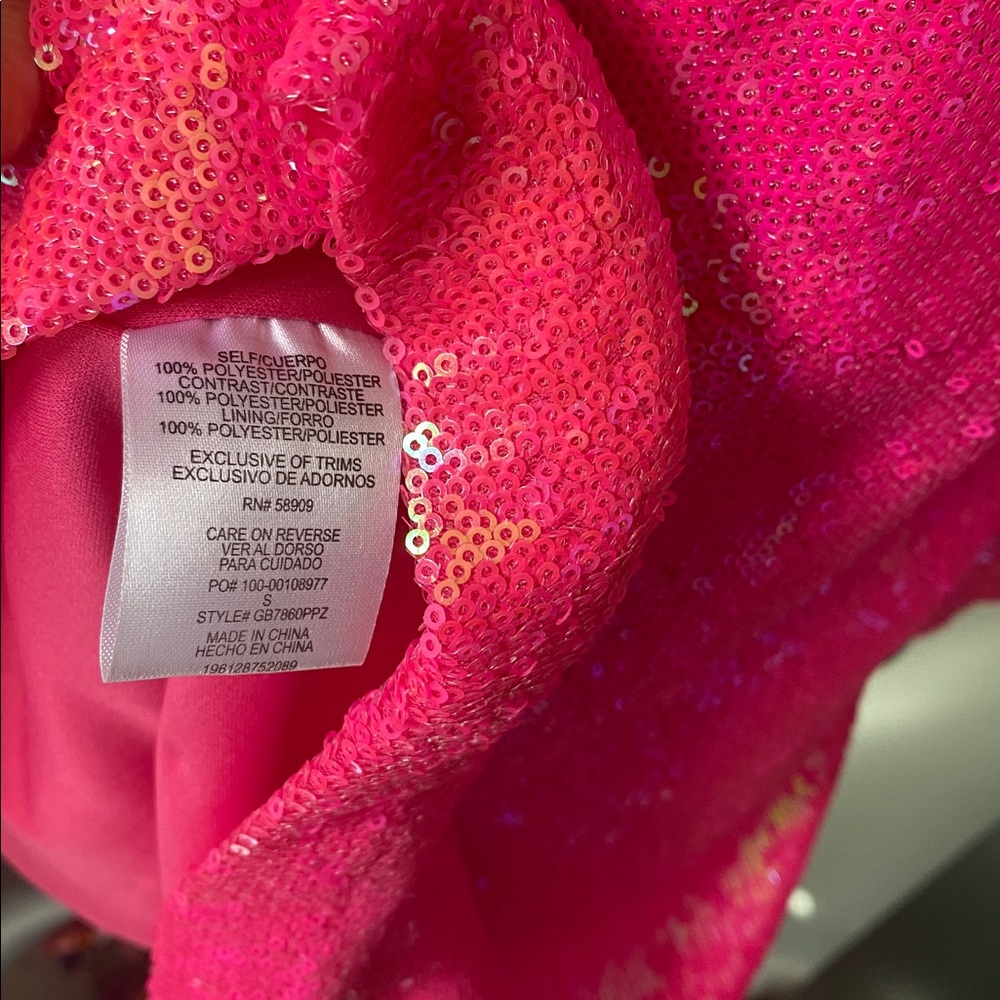 Gianni Bini Pink Sequin Fun Birthday Party Dress NWoTs - Picture 14 of 15